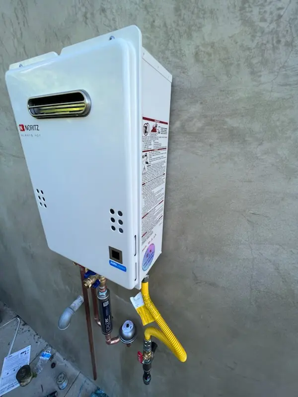Tankless water heater installation for Muskegon homes