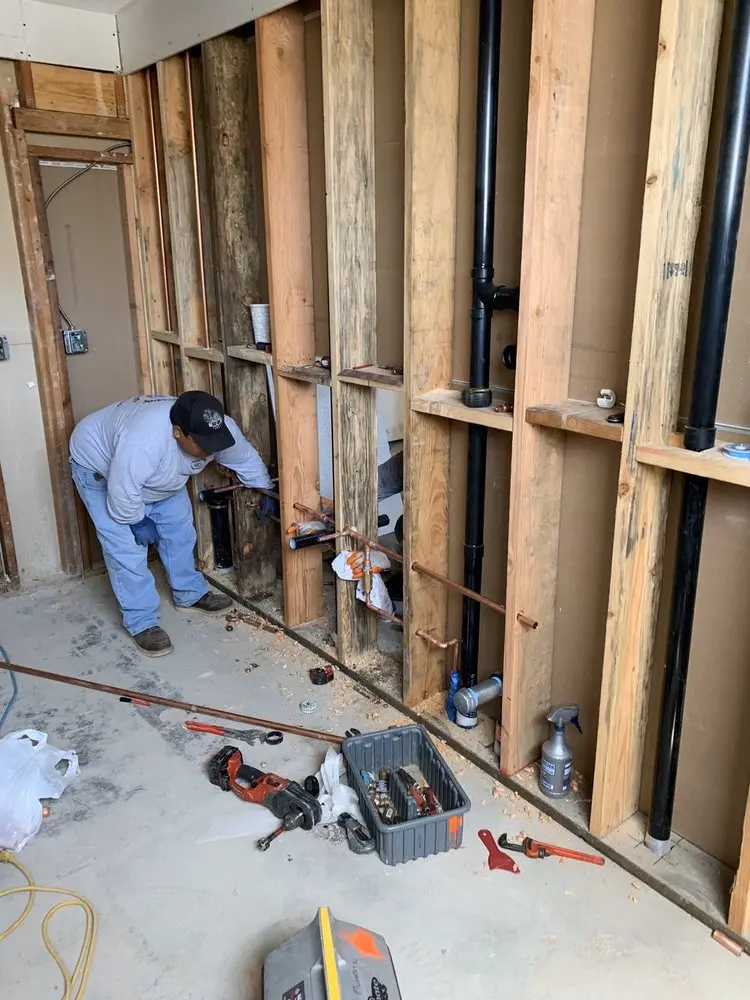 Commercial rough-in plumbing for Water Heater Replacement in Muskegon